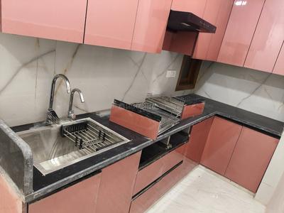 Kitchen Image of 950 Sq.ft 3 BHK Builder Floor for sale in Subhash Vihar New Delhi for Rs. 6500000