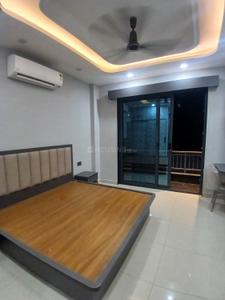 Bedroom Image of 750 Sq.ft 1 BHK Builder Floor for rent in Patel Nagar Gurgaon for Rs. 32000
