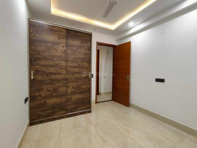 Bedroom Image of 1400 Sq.ft 3 BHK Builder Floor for rent in Kavita Apartment, Chhattarpur New Delhi for Rs. 25000