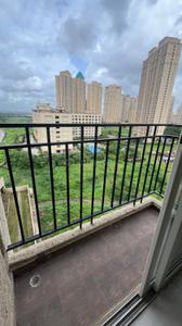Balcony Image of 600 Sq.ft 1 BHK Apartment / Flat for rent in Ochana Pride Park CHSL, Thane West Thane for Rs. 25999