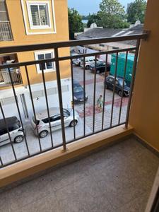 Balcony Image of 918 Sq.ft 3 BHK Apartment / Flat for rent in Urbanrise Revolution One, Padur Chennai for Rs. 35000