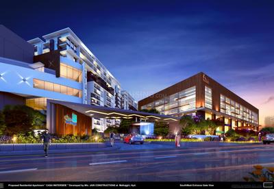 Image of 2065 Sq.ft 3 BHK Apartment / Flat for sale in Jains Balaji Nilayam Casa Waterside, Malkajgiri, Secunderabad for Rs. 16520000