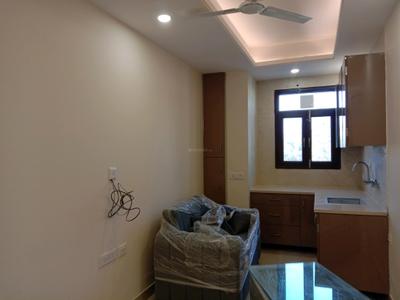 Living Room Image of 600 Sq.ft 1 BHK Builder Floor for rent in Lajpat Nagar New Delhi for Rs. 36500
