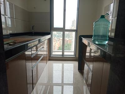 Kitchen Image of 520 Sq.ft 1 BHK Apartment / Flat for rent in Kasarvadavali Thane for Rs. 21000