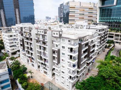 Building Image of 1652 Sq.ft 3 BHK Apartment / Flat for sale in RV Silpa Hilltop, Gachibowli Hyderabad for Rs. 17900000