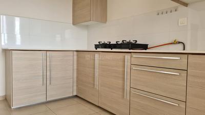 Kitchen Image of 1120 Sq.ft 2 BHK Apartment / Flat for rent in Bhartiya city, Agrahara Layout Bengaluru for Rs. 38000