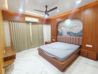 Bedroom Image of 2800 Sq.ft 3 BHK Apartment / Flat for rent in S S Swastik Sopan 1, Bhaijipura Gandhinagar for Rs. 50000