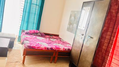 Bedroom Image of 500 Sq.ft 1 RK Builder Floor for rent in Kharar Mohali for Rs. 10000