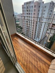 Balcony Image of 750 Sq.ft 1 BHK Apartment / Flat for sale in Thanisandra Bengaluru for Rs. 10000000