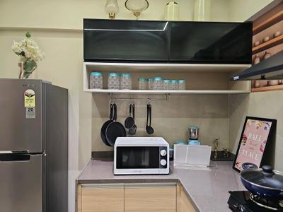 Kitchen Image of 550 Sq.ft 1 BHK Apartment / Flat for sale in Kate Moze Hollyhock City Building No 2 Wing D, Lohegaon Pune for Rs. 3456089