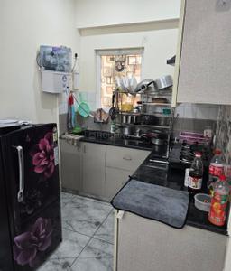 Kitchen Image of 1000 Sq.ft 2 BHK Apartment / Flat for rent in Holy Height Shastradhara Residency, Sahastradhara Road Dehradun for Rs. 30000