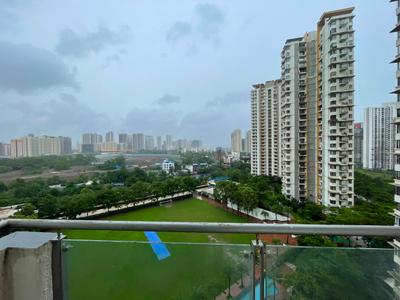 Balcony Image of 1600 Sq.ft 3 BHK Apartment / Flat for rent in Lodha Luxuria Priva, Thane West Thane for Rs. 75000