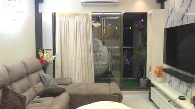 Living Room Image of 743 Sq.ft 2 BHK Apartment / Flat for sale in ACME Avenue, Kandivali West Mumbai for Rs. 16500000