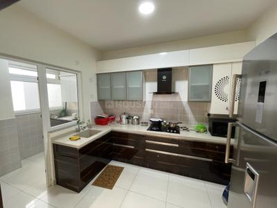 Kitchen Image of 1480 Sq.ft 3 BHK Apartment / Flat for rent in Puravankara Palm Beach, Kyalasanahalli Bengaluru for Rs. 51000