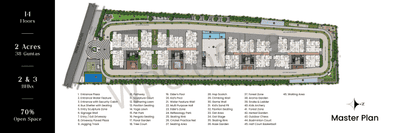 Image of 1240 Sq.ft 2 BHK Apartment / Flat for sale in TG Legacy, Gattahalli, Bengaluru for Rs. 13000000