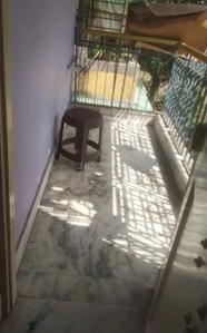Balcony Image of 500 Sq.ft 1 BHK Apartment / Flat for rent in Patuli Kolkata for Rs. 14600