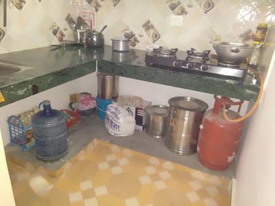 Kitchen Image of 800 Sq.ft 2 BHK Apartment / Flat for sale in Shri Balaji Shakti Apartment, Uattardhona Lucknow for Rs. 6000000