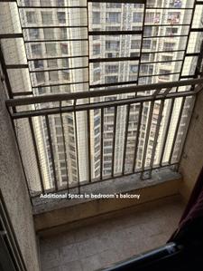 Balcony Image of 650 Sq.ft 2 BHK Apartment / Flat for sale in Bharat Ecovistas, Shilphata Thane for Rs. 6000000