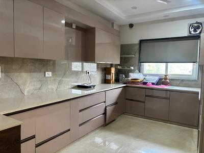 Kitchen Image of 2800 Sq.ft 3 BHK Builder Floor for rent in Sector 15A Faridabad for Rs. 40000