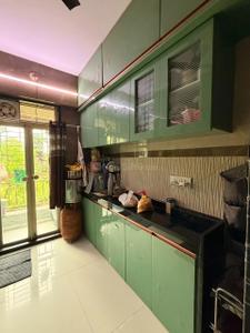 Kitchen Image of 635 Sq.ft 1 BHK Apartment / Flat for rent in Dombivli West Thane for Rs. 14000
