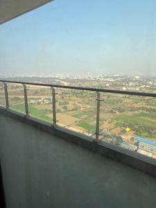 Balcony Image of 1945 Sq.ft 3 BHK Apartment / Flat for sale in Krisumi Waterfall Residences, Sector 36A Gurgaon for Rs. 34500000