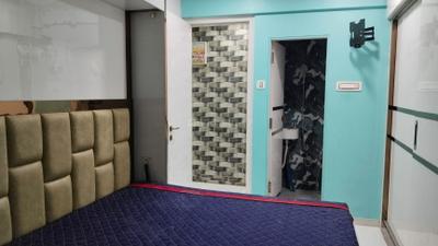 Bedroom Image of 650 Sq.ft 1 BHK Apartment / Flat for rent in CIDCO Fam CHS, Kopar Khairane Navi Mumbai for Rs. 40000