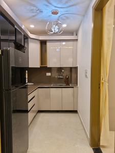 Kitchen Image of 900 Sq.ft 3 BHK Apartment / Flat for sale in Saarthi Affordable Homes, Hastsal New Delhi for Rs. 5800000
