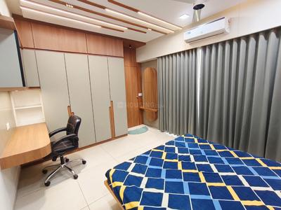 Bedroom Image of 2500 Sq.ft 3 BHK Apartment / Flat for rent in Atishay Shivalay II, Kudasan Gandhinagar for Rs. 52000