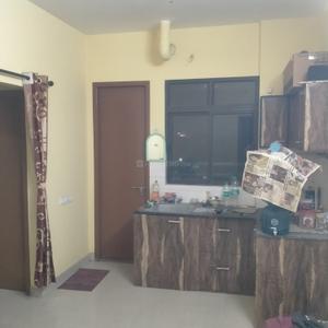 Kitchen Image of 500 Sq.ft 1 BHK Apartment / Flat for rent in Mukundapur Kolkata for Rs. 17000
