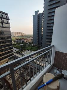 Balcony Image of 595 Sq.ft 1 RK Studio for rent in S P Nx One, Noida Extension Greater Noida for Rs. 25000