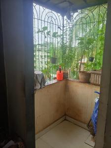 Balcony Image of 630 Sq.ft 1 BHK Apartment / Flat for sale in Dombivli East Thane for Rs. 4300000