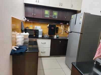 Kitchen Image of 1500 Sq.ft 3 BHK Apartment / Flat for rent in Halasuru Bengaluru for Rs. 55000