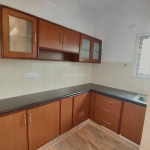 Kitchen Image of 685 Sq.ft 1 BHK Builder Floor for rent in Banaswadi Bengaluru for Rs. 23000