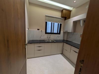 Kitchen Image of 370 Sq.ft 1 BHK Builder Floor for rent in Bada Bangarda Indore for Rs. 12000