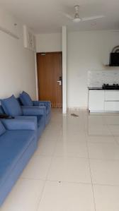 Hall Image of 709 Sq.ft 1.5 BHK Apartment / Flat for rent in Amanora Gold Towers, Hadapsar Pune for Rs. 32000
