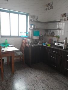 Kitchen Image of 700 Sq.ft 1 BHK Builder Floor for rent in Ghatlodiya Ahmedabad for Rs. 17000