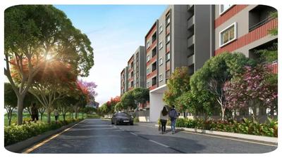 Image of 1991 Sq.ft 4 BHK Apartment / Flat for sale in Padur, Chennai for Rs. 21300000