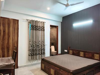 Bedroom Image of 350 Sq.ft 1 RK Builder Floor for rent in DLF Phase 5 Gurgaon for Rs. 25000