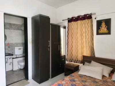 Bedroom Image of 1400 Sq.ft 3 BHK Apartment / Flat for rent in Ishwar River Residency, Chikhali Pune for Rs. 26000