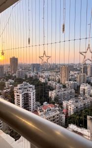Balcony Image of 1400 Sq.ft 2 BHK Apartment / Flat for sale in Mahavir Nagar CHS, Kandivali West Mumbai for Rs. 47500000