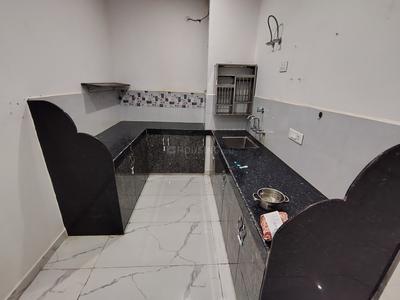 Kitchen Image of 1200 Sq.ft 2 BHK Apartment / Flat for rent in Keshar Vihar Jaipur for Rs. 16000