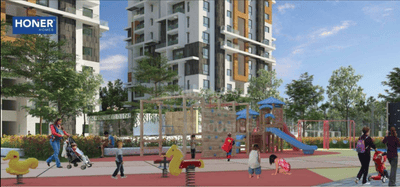 Image of 1360 Sq.ft 2 BHK Apartment / Flat for sale in Honer Vivantis, Nallagandla, Hyderabad for Rs. 12200000