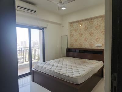 Bedroom Image of 1290 Sq.ft 2 BHK Apartment / Flat for rent in Sakar Elite Apex, Mahalakshmi Nagar Indore for Rs. 35000