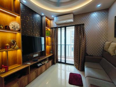 Living Room Image of 1200 Sq.ft 3 BHK Apartment / Flat for sale in Unimark Lakewood Estate, New Garia Kolkata for Rs. 17500000
