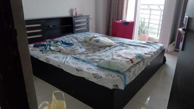 Bedroom Image of 1050 Sq.ft 2 BHK Apartment / Flat for rent in Arsha Sumangalam, Vrindavan Yojana Lucknow for Rs. 24000