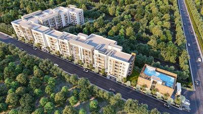 Image of 1690 Sq.ft 3 BHK Apartment / Flat for sale in Yapral, Secunderabad for Rs. 12000000