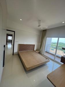 Bedroom Image of 2486 Sq.ft 3 BHK Apartment / Flat for rent in Lotus Grand, Kokapet Hyderabad for Rs. 85000