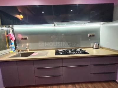 Kitchen Image of 980 Sq.ft 1 BHK Apartment / Flat for rent in Sahjanand Tulsi Glorious, Nandelav Bharuch for Rs. 15000