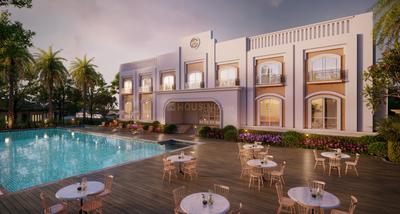 Image of 952 Sq.ft 2 BHK Apartment / Flat for sale in Rustomjee Urbania, Thane West, Thane for Rs. 10700000
