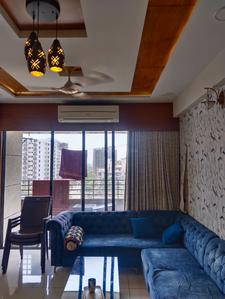 Hall Image of 1890 Sq.ft 3 BHK Apartment / Flat for sale in Krishna Dharti Saket Height, Gota Ahmedabad for Rs. 15100000